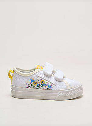 Adidași alb ADIDAS fată