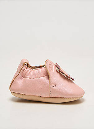 Papuci/pantofi de casă roz EASY PEASY fată