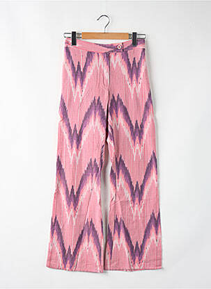 Pantalon drept roz V.DE.VINSTER femeie