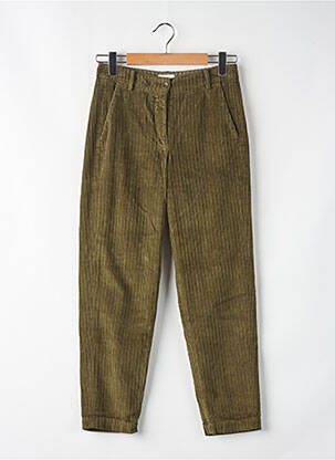 Pantalon drept verde HARTFORD femeie