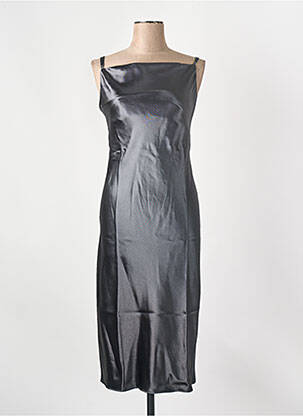 Rochie midi gri SAMSOE & SAMSOE femeie