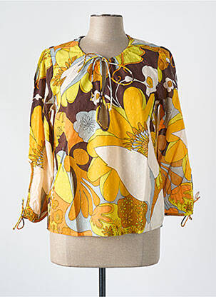Top galben ANTIK BATIK femeie