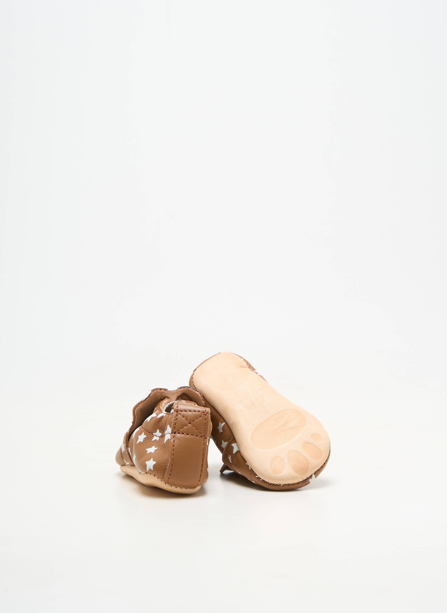 Papuci/pantofi de casă maro EASY PEASY fată