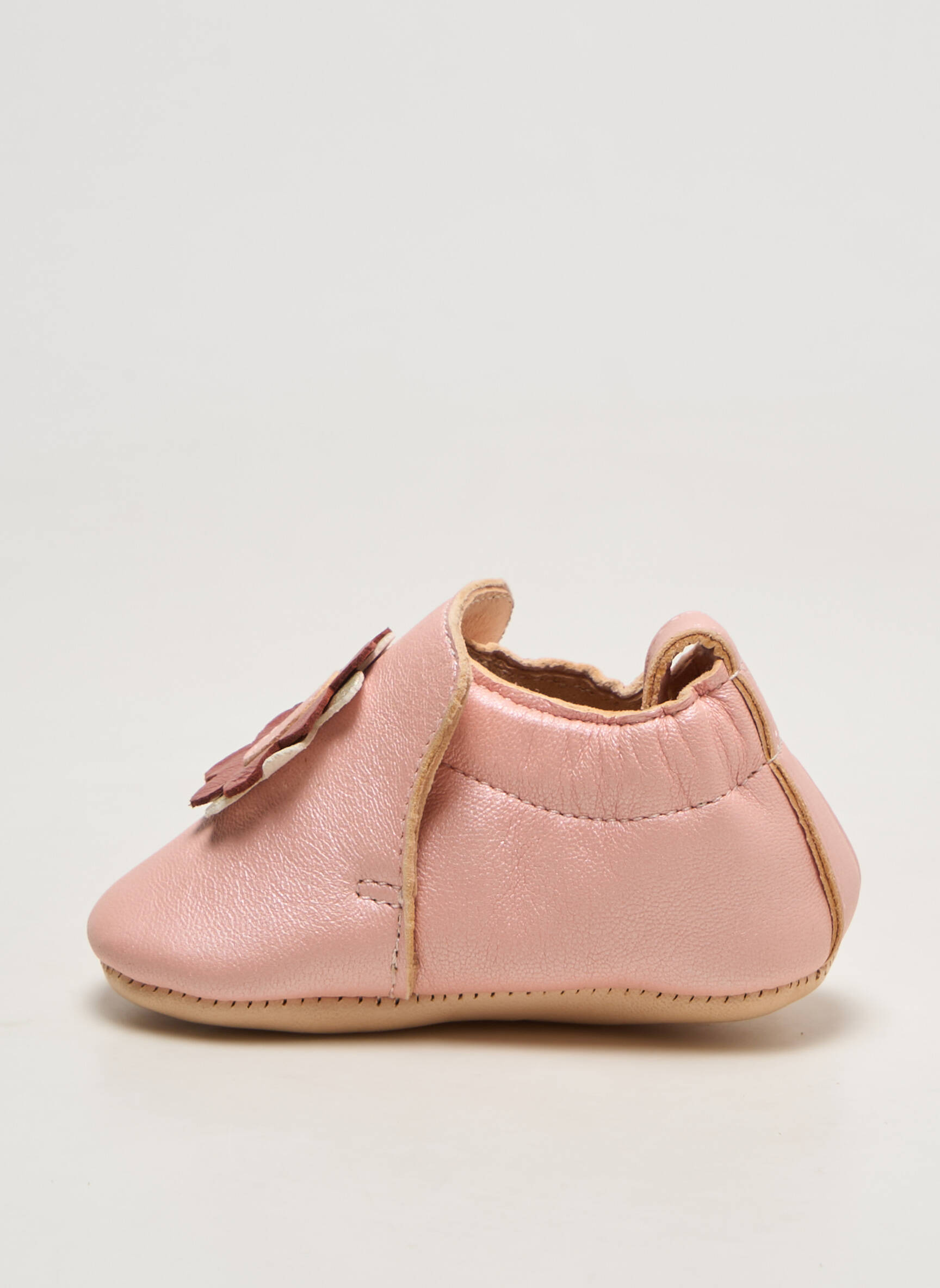 Papuci/pantofi de casă roz EASY PEASY fată