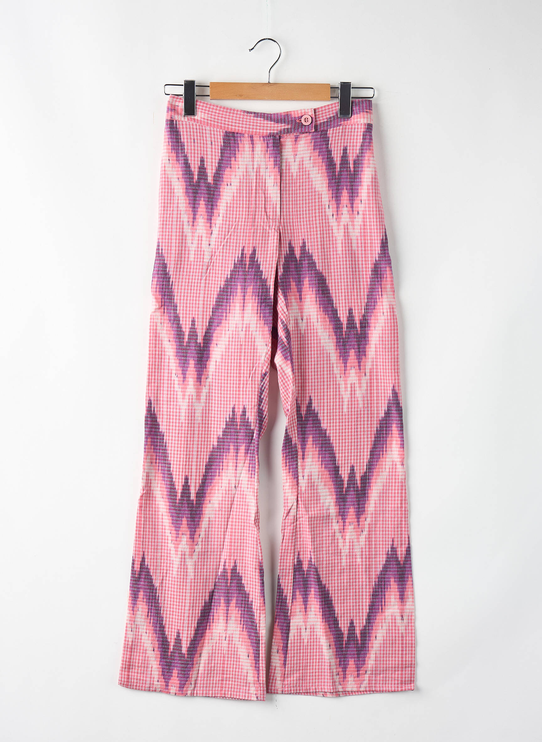Pantalon drept roz V.DE.VINSTER femeie