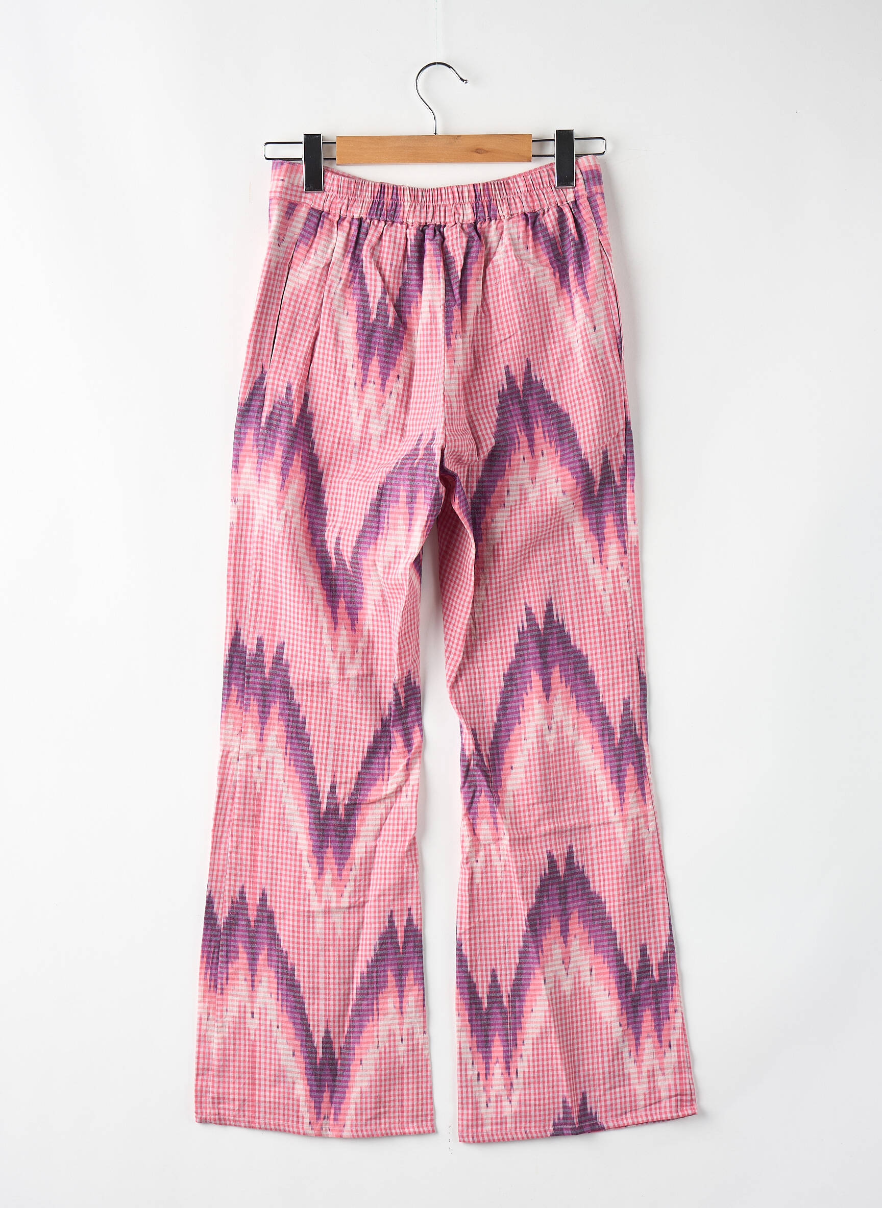 Pantalon drept roz V.DE.VINSTER femeie
