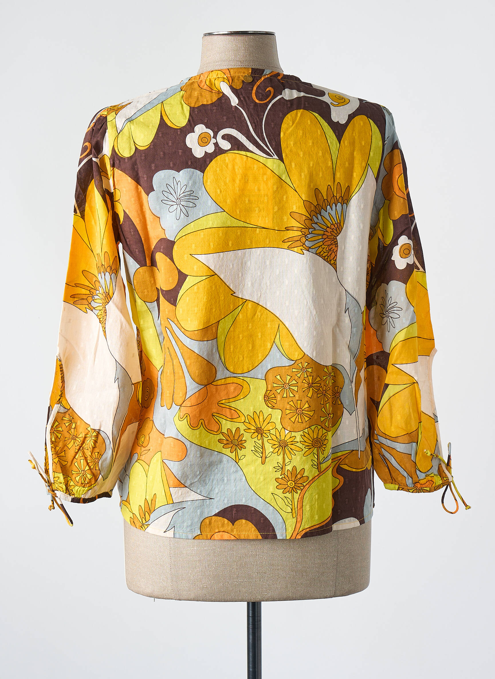 Top galben ANTIK BATIK femeie