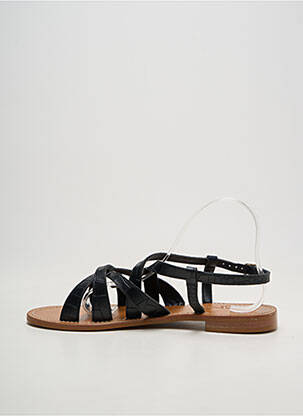 Sandale/pantofi decupați negru COULEUR POURPRE femeie