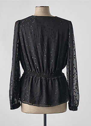 Top guler în v negru THE KOOPLES femeie