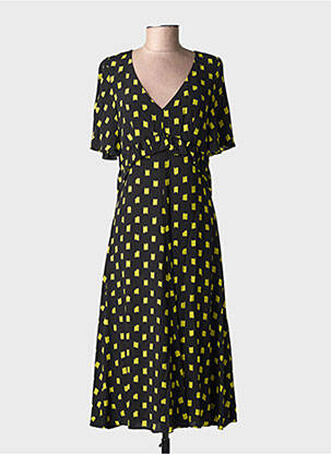 Rochie midi negru PAUL SMITH femeie