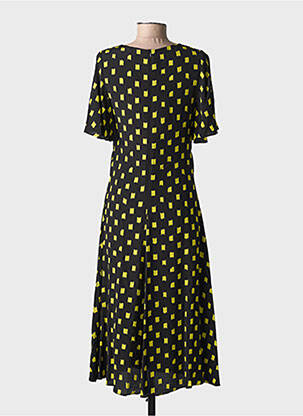 Rochie midi negru PAUL SMITH femeie