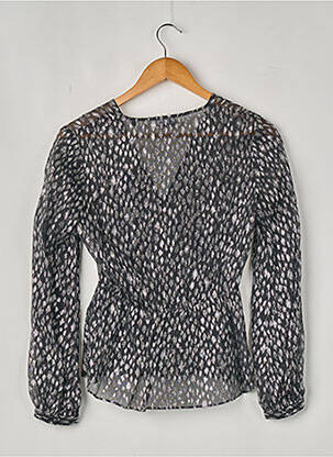 Top guler în v argintiu THE KOOPLES femeie