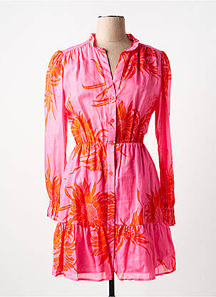 Rochie scurtă portocalie PINKO femeie