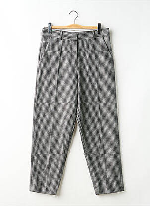 Pantalon drept gri MARGAUX LONNBERG femeie
