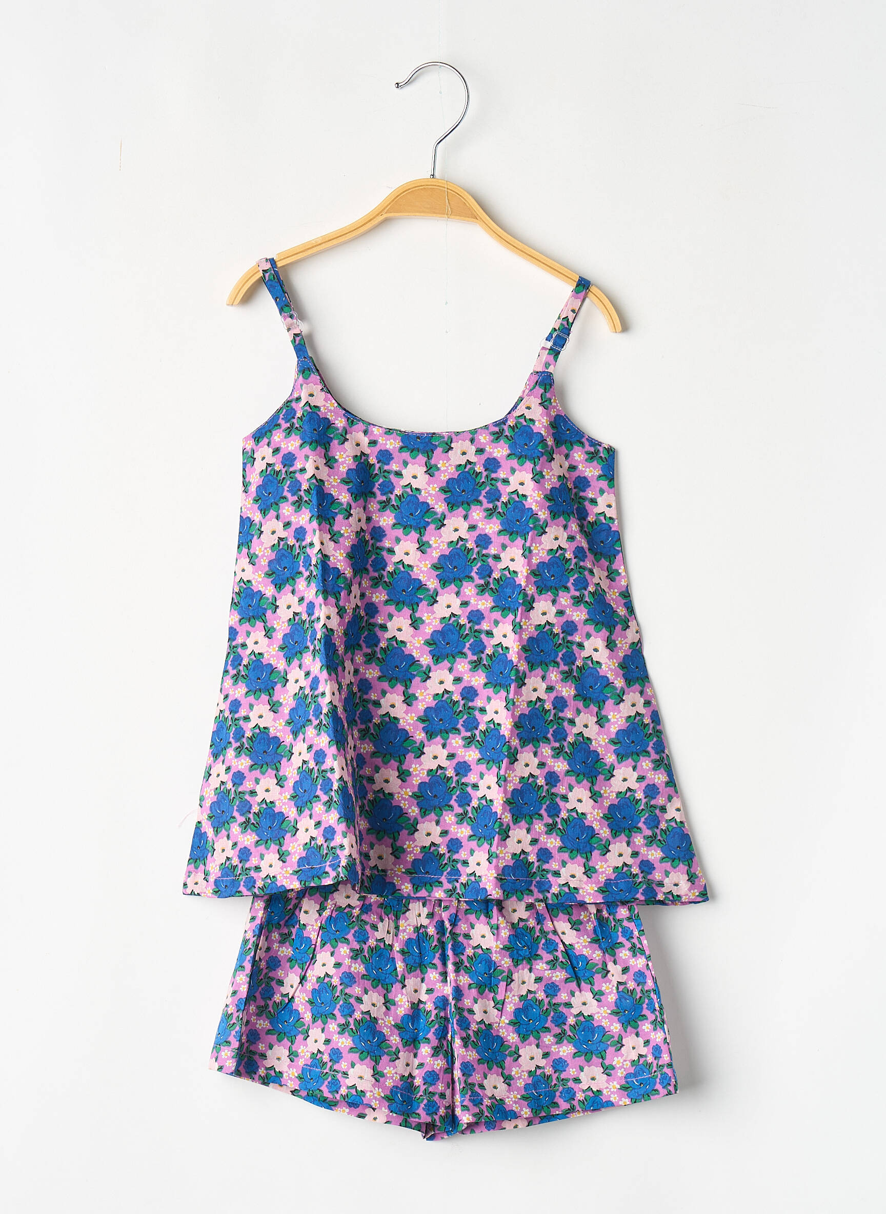 Pijama albastru LUCAS DU TERTRE fată