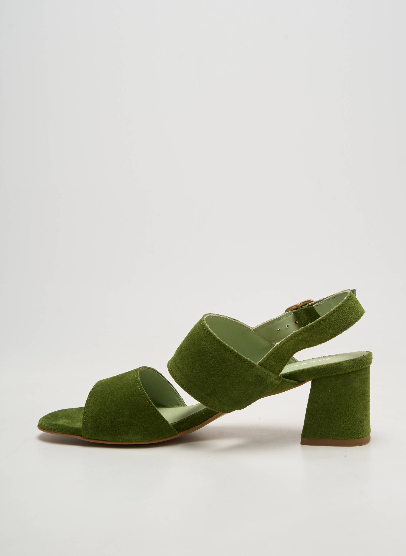 Sandale/pantofi decupați verde ANONYMOUS COPENHAGEN femeie