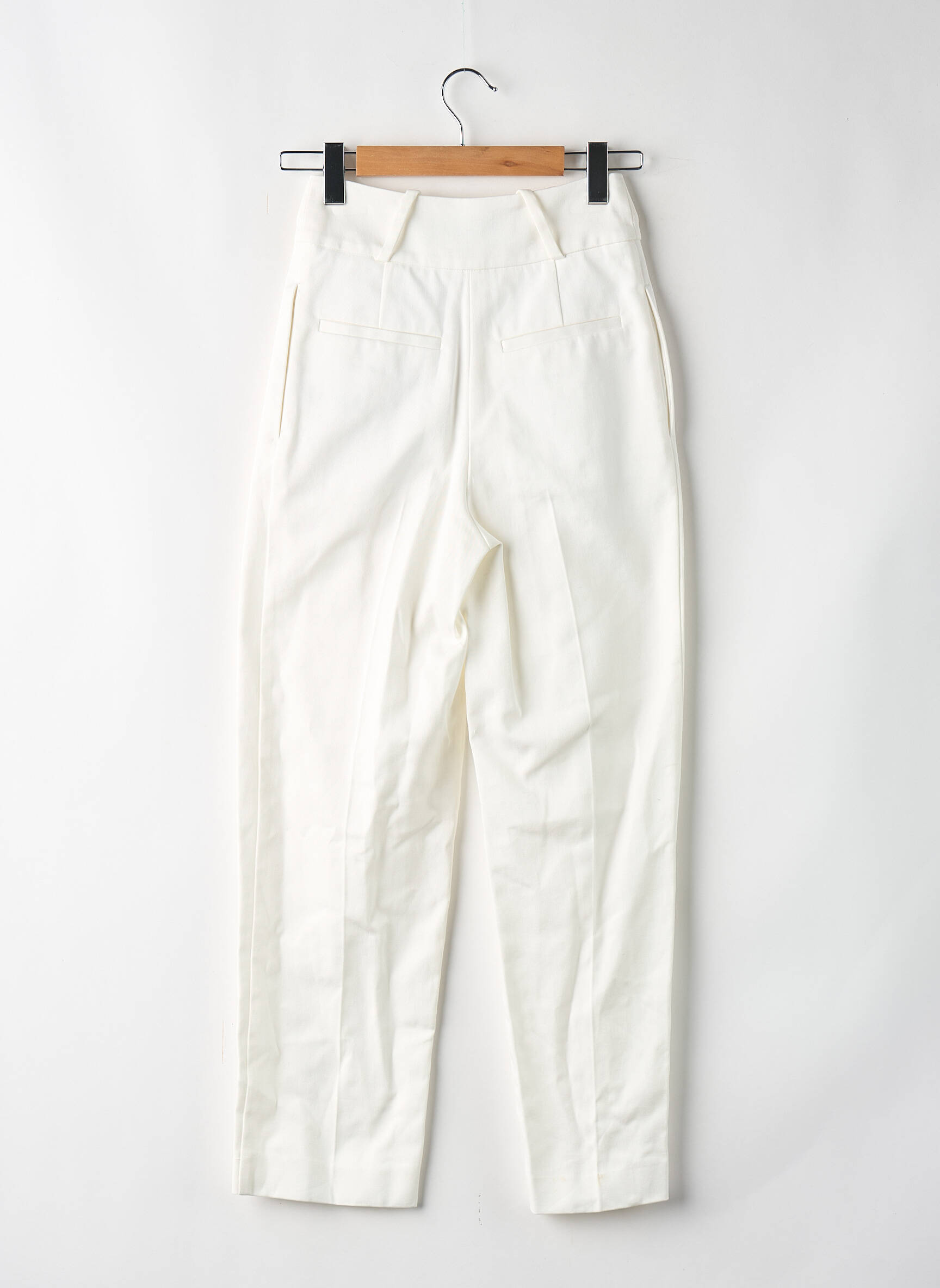 Pantalon drept alb IRO femeie