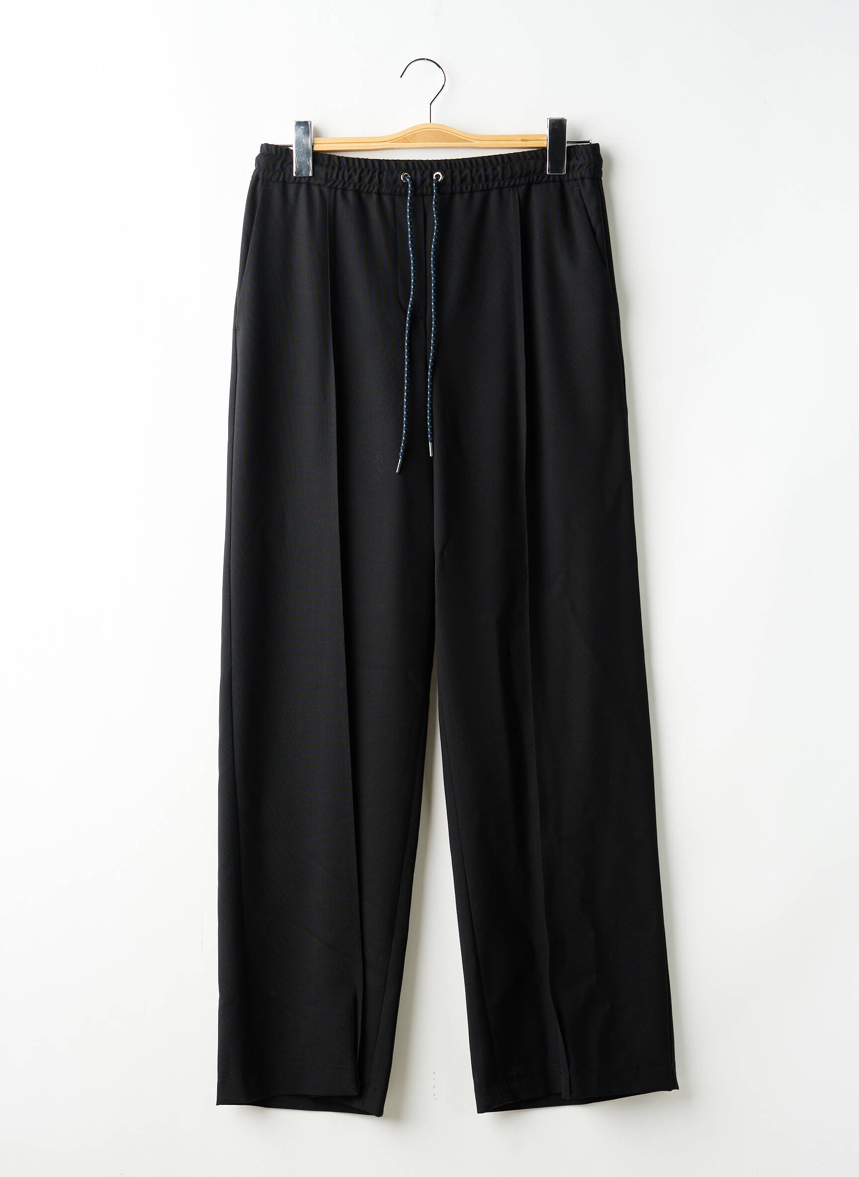Pantalon larg negru PAUL SMITH femeie