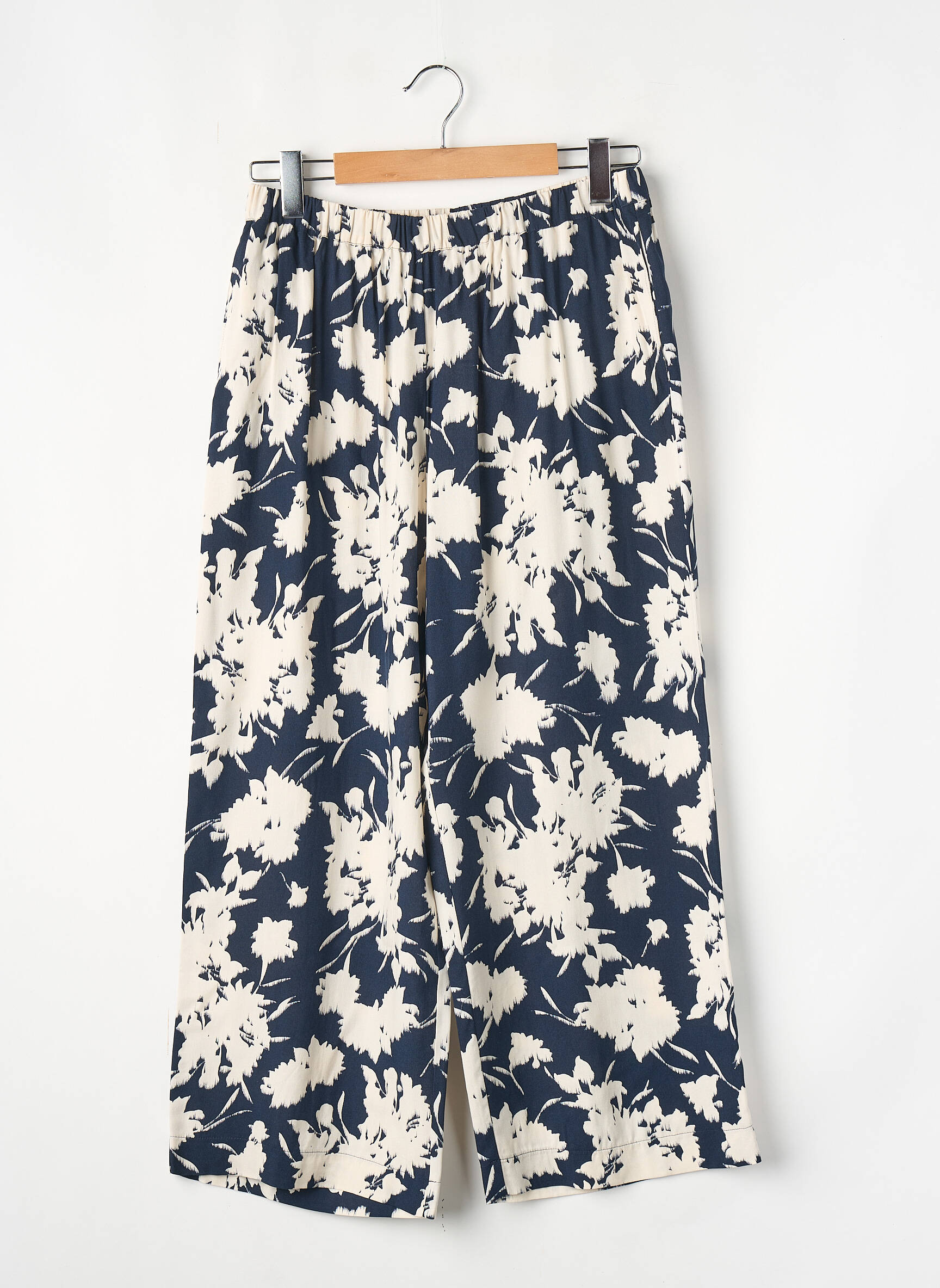 Pantalon larg albastru PERSONA BY MARINA RINALDI femeie