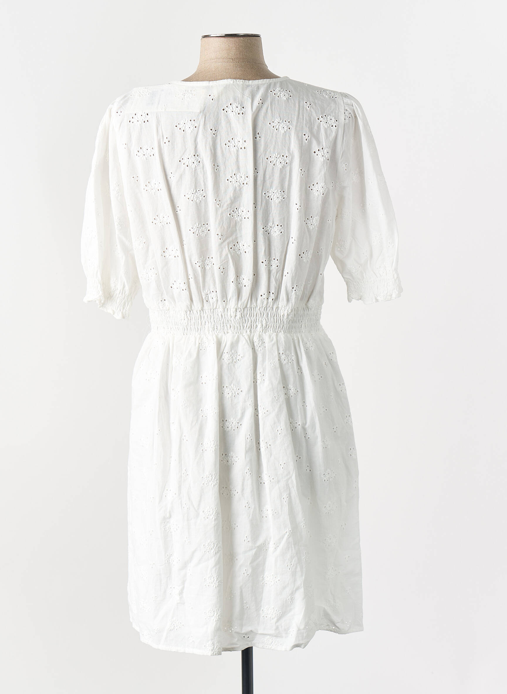 Rochie scurtă alb GRACE & MILA femeie