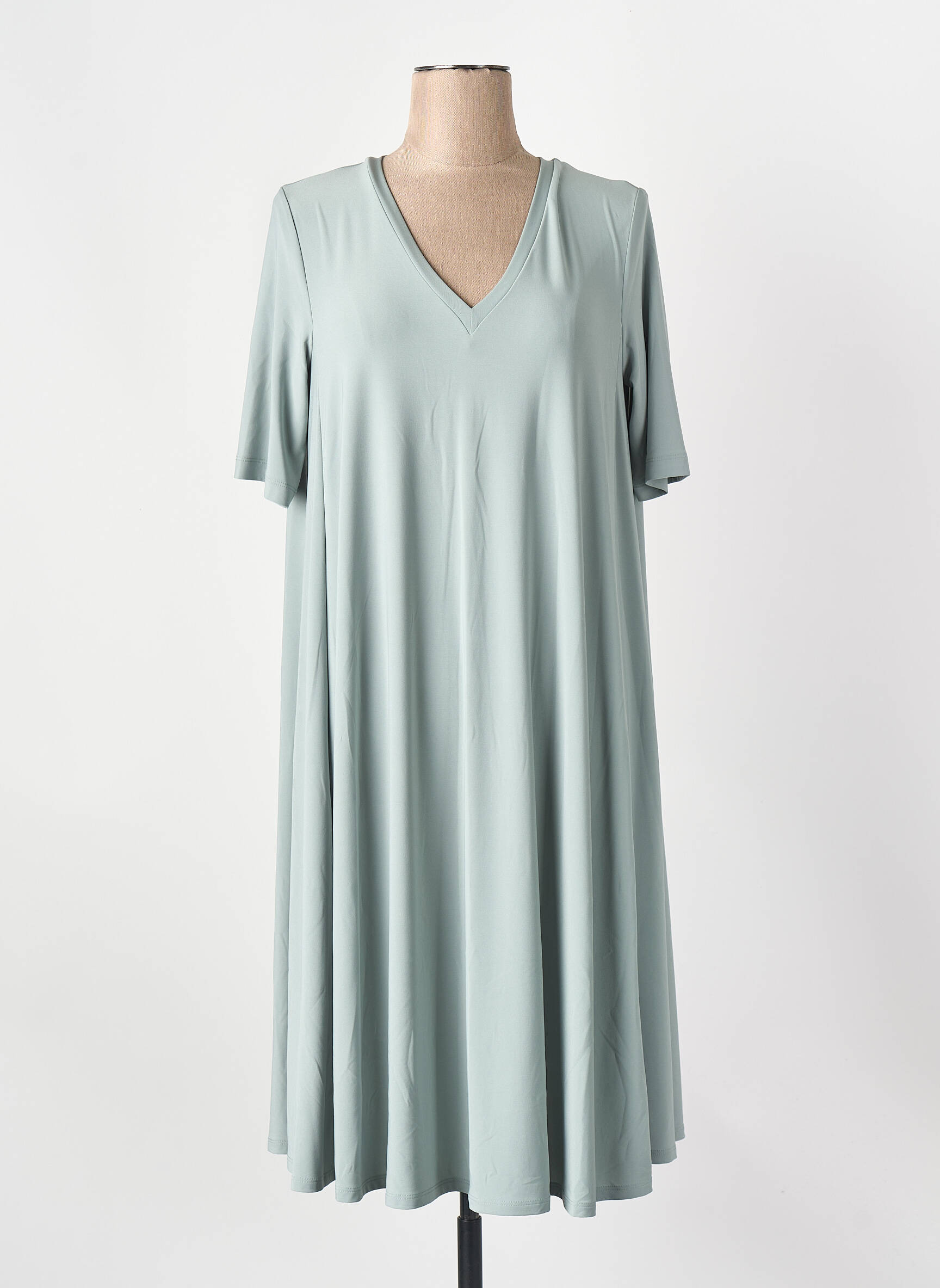 Rochie midi verde MAX MARA femeie