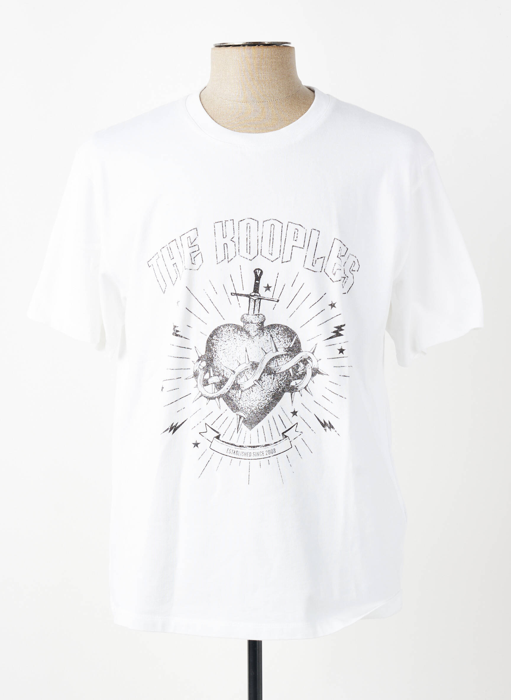 Tricou alb THE KOOPLES bărbat