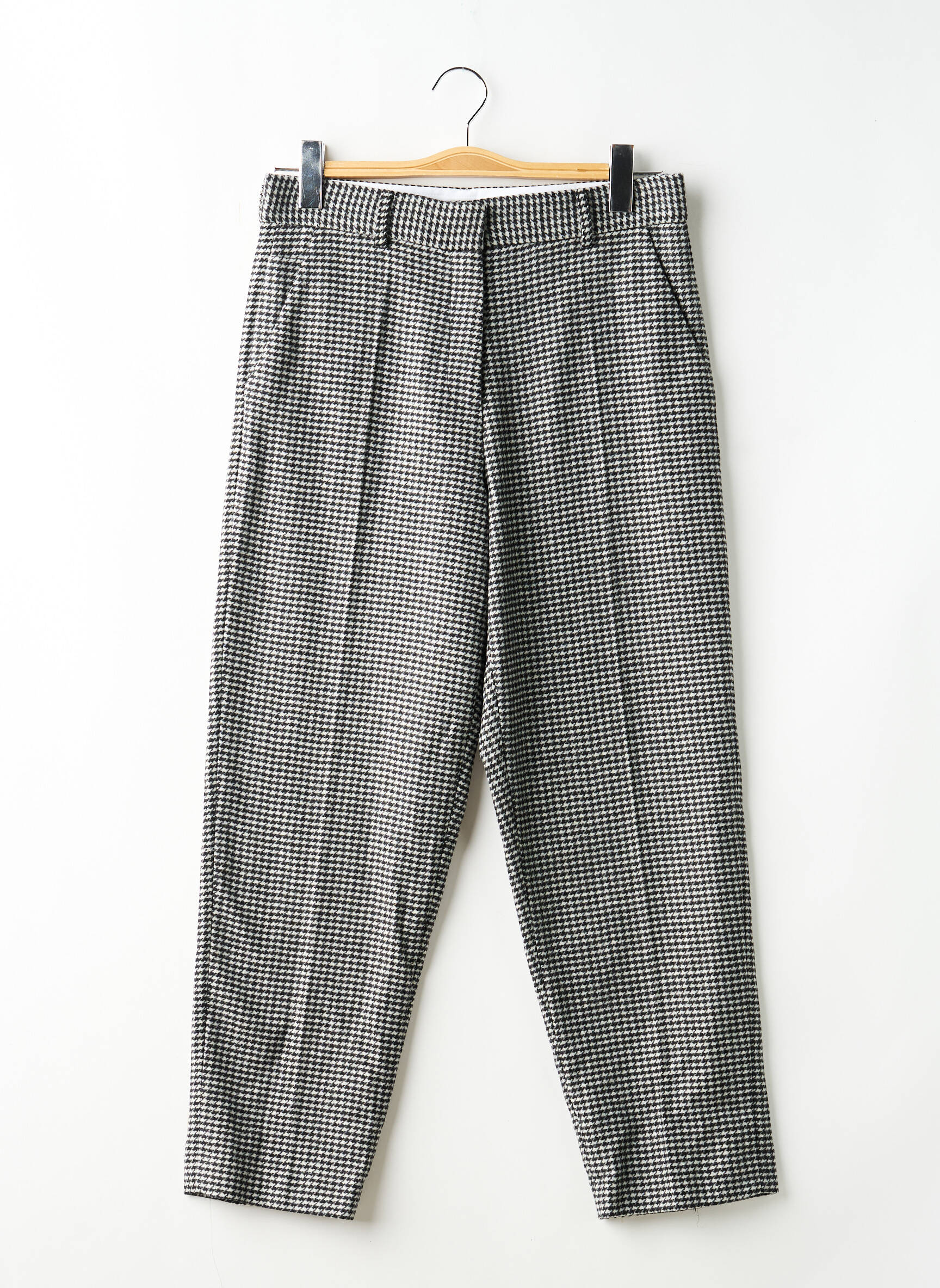 Pantalon drept gri MARGAUX LONNBERG femeie
