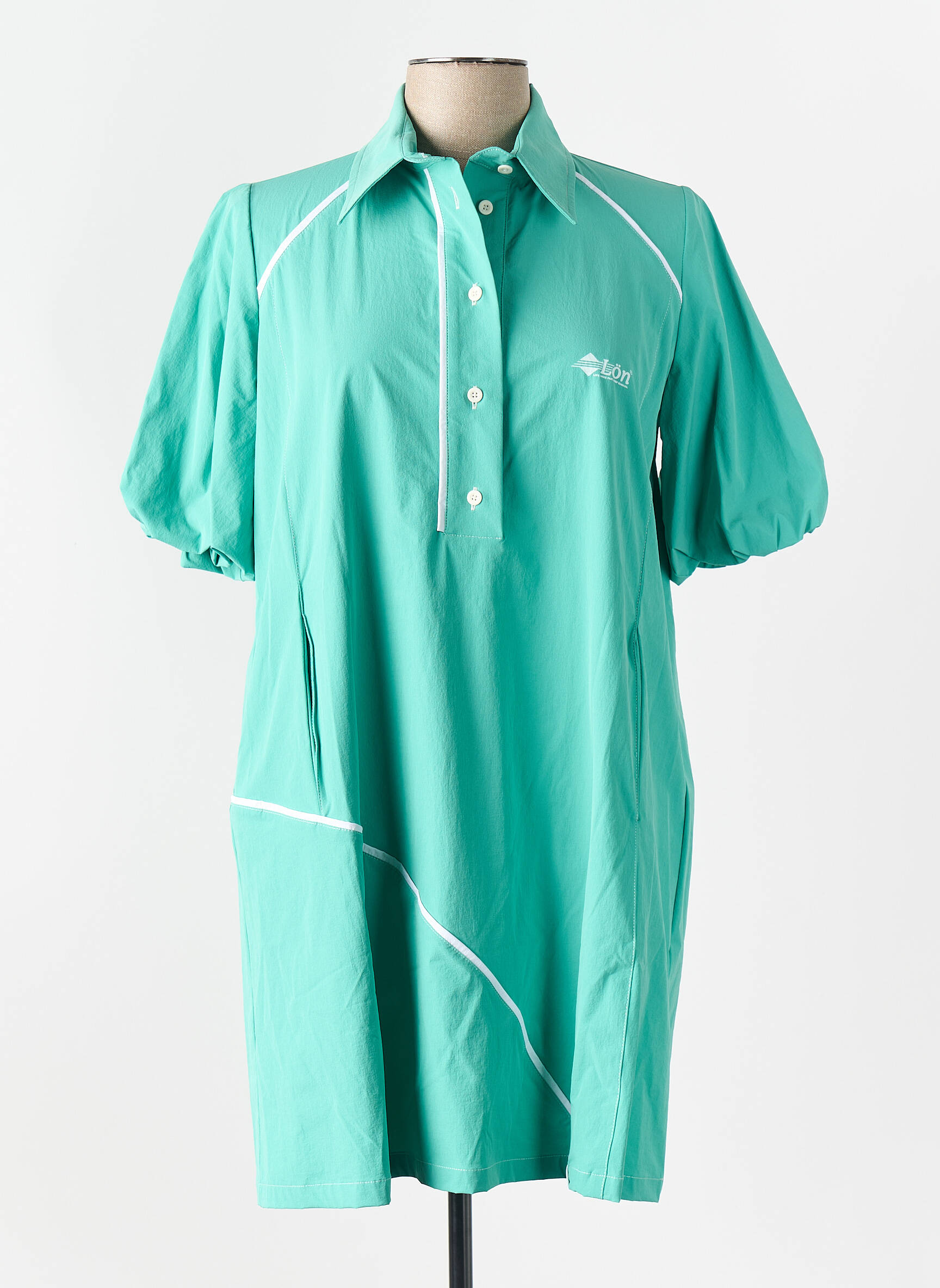 Rochie scurtă verde MARGAUX LONNBERG femeie