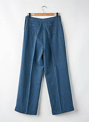 Pantalon drept albastru MAX&CO. femeie