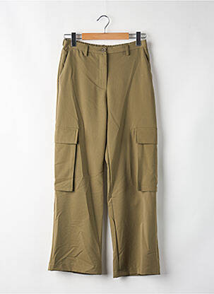 Pantalon larg croială largă verde IMPERIAL femeie
