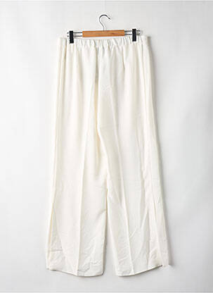 Pantalon larg alb PERSONA BY MARINA RINALDI femeie