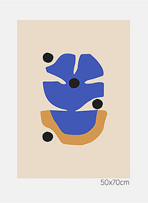 Diverse casă albastru PAPER COLLECTIVE unisex
