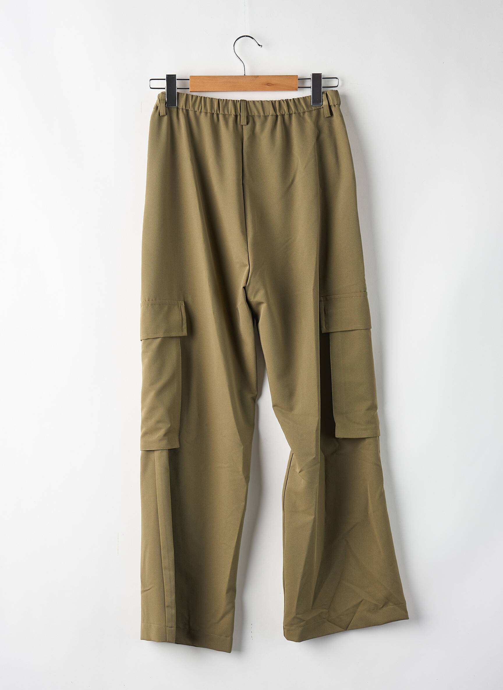 Pantalon larg verde IMPERIAL femeie