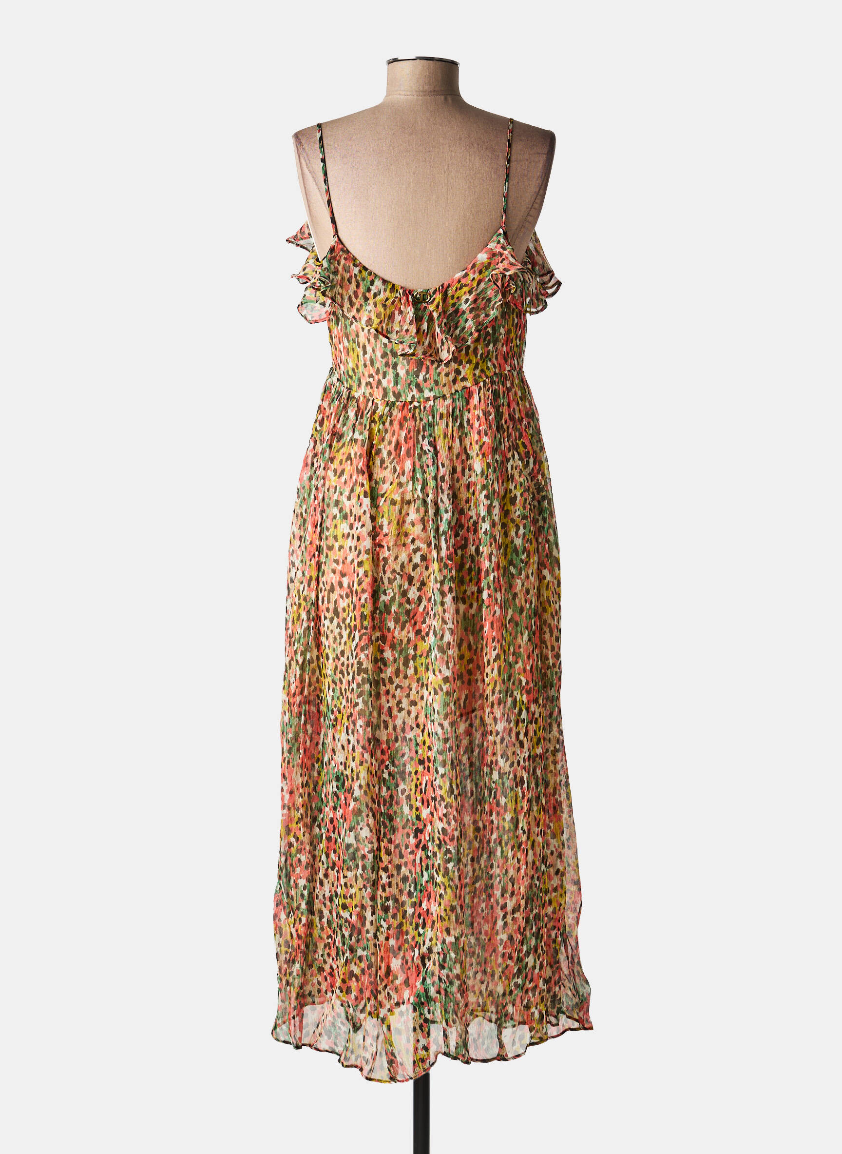 Rochie lungă galben TWINSET femeie