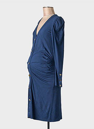 Rochie de maternitate albastru PALOMA COLLECTION femeie