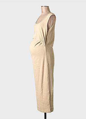 Rochie midi bej BOOB femeie