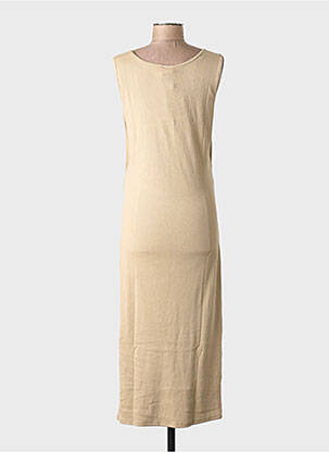Rochie midi bej BOOB femeie