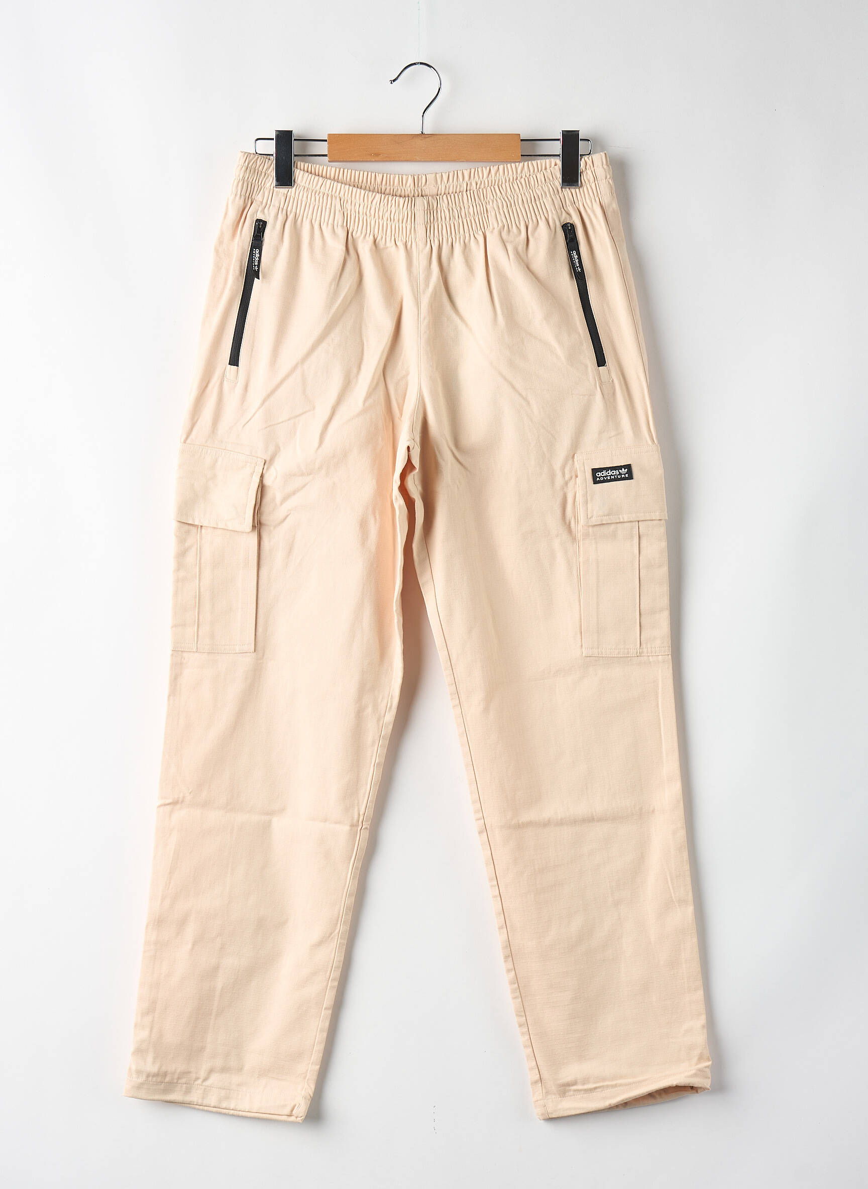 Pantalon cargo bej ADIDAS bărbat