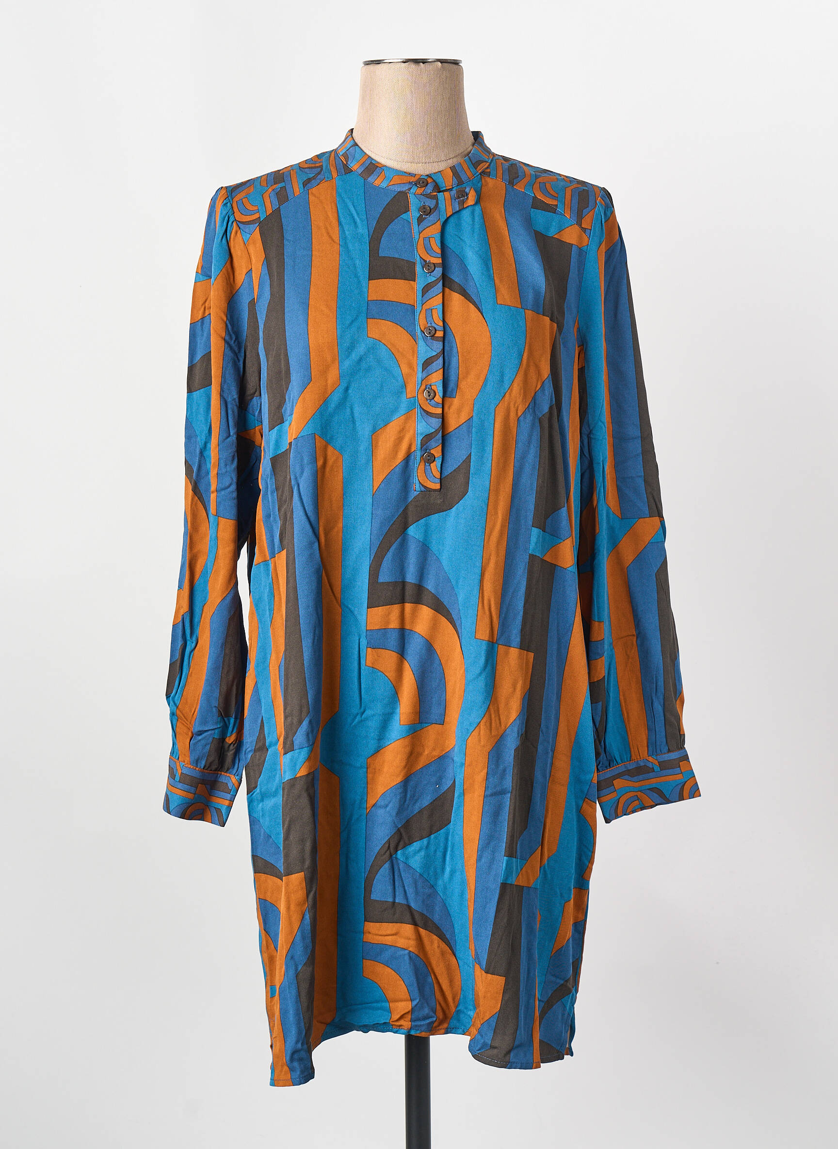 Rochie scurtă albastru VILA femeie
