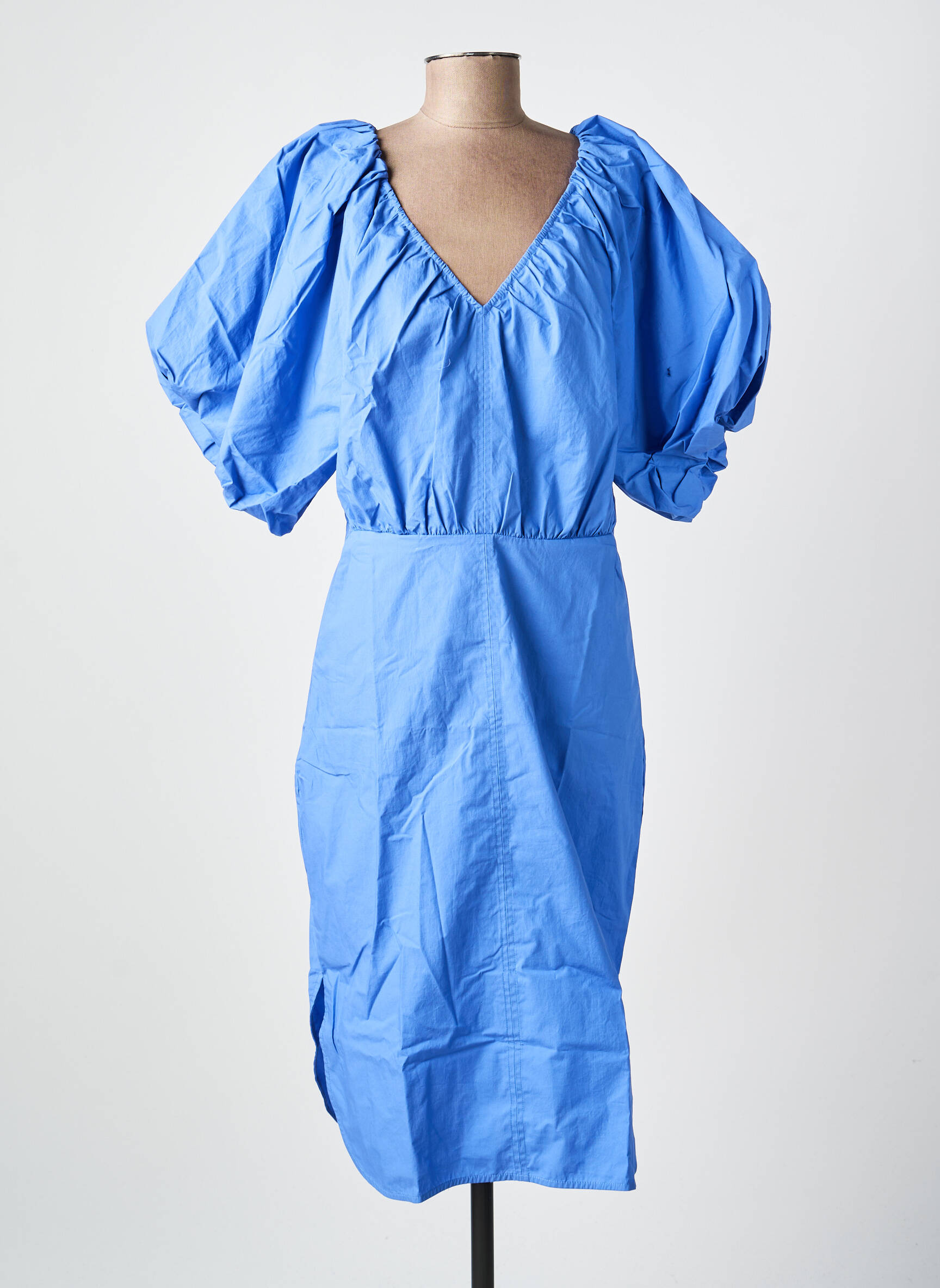 Rochie midi albastru SECOND FEMALE femeie
