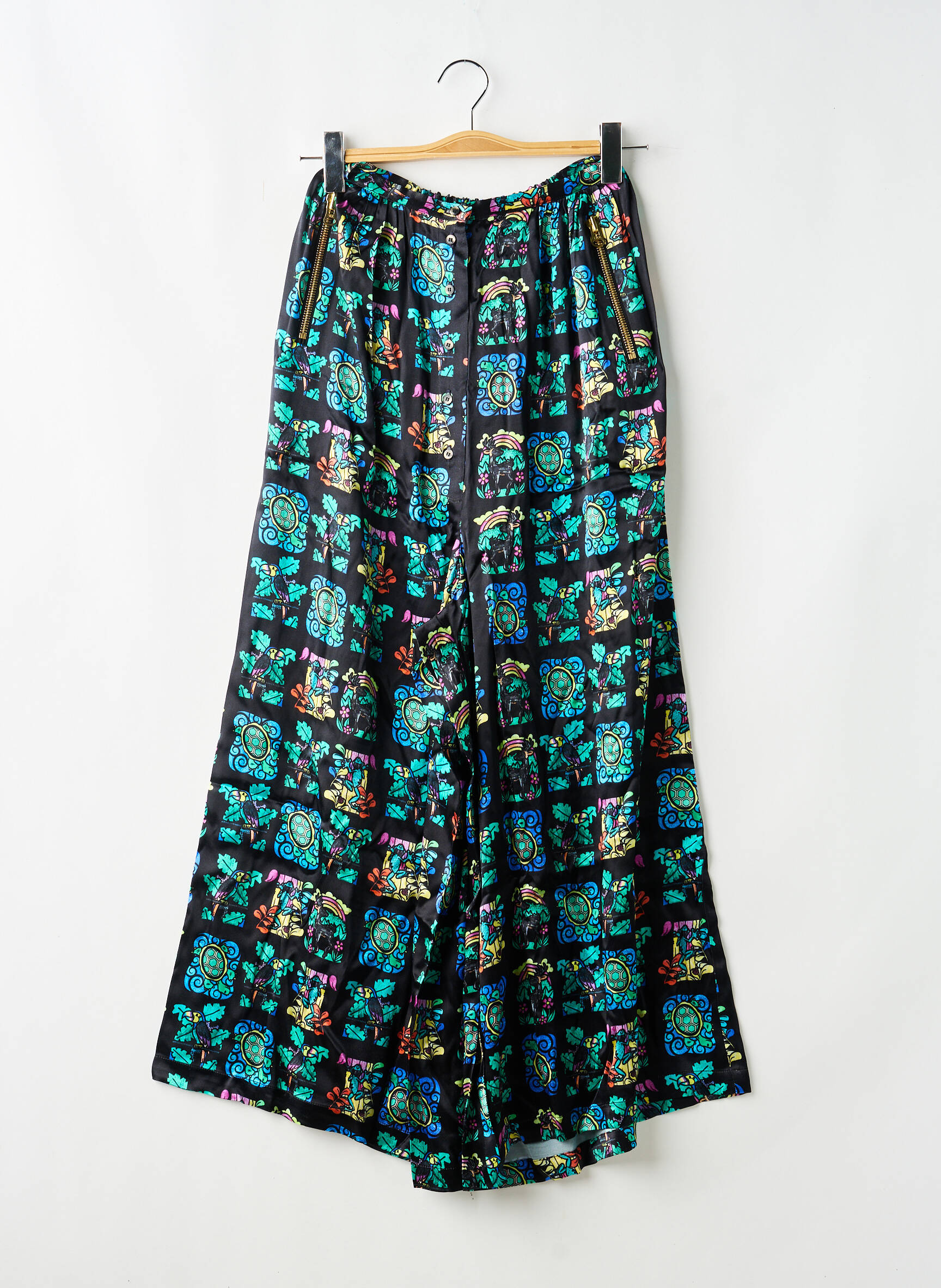 Pantalon larg multicolor HEIMSTONE femeie