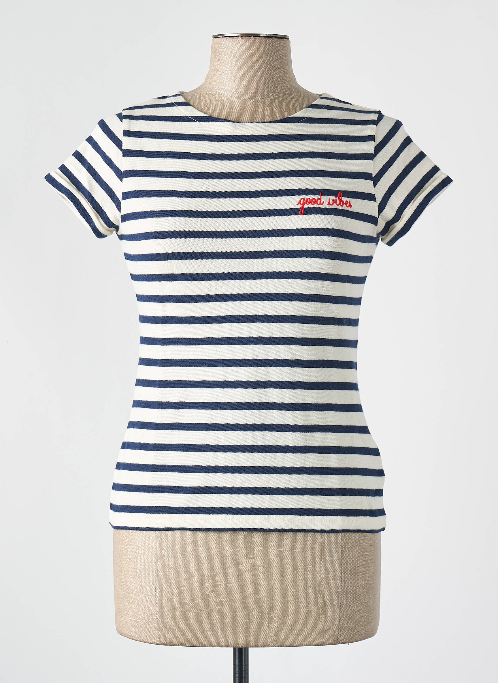 Tricou alb MAISON LABICHE femeie