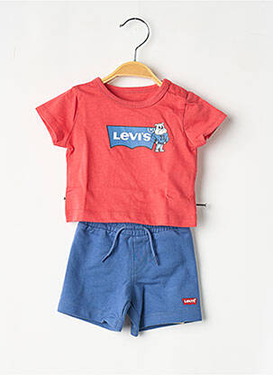 Set sus/jos roșu LEVI'S băiat