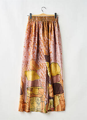 Pantalon larg galben MES DEMOISELLES...PARIS femeie