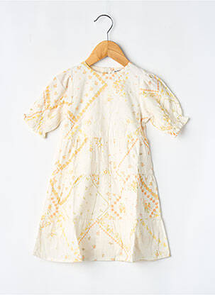 Rochie scurtă portocalie THE NEW SOCIETY fată