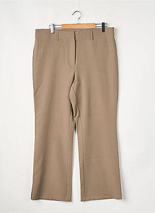 Pantalon larg maro EVOKED VILA femeie