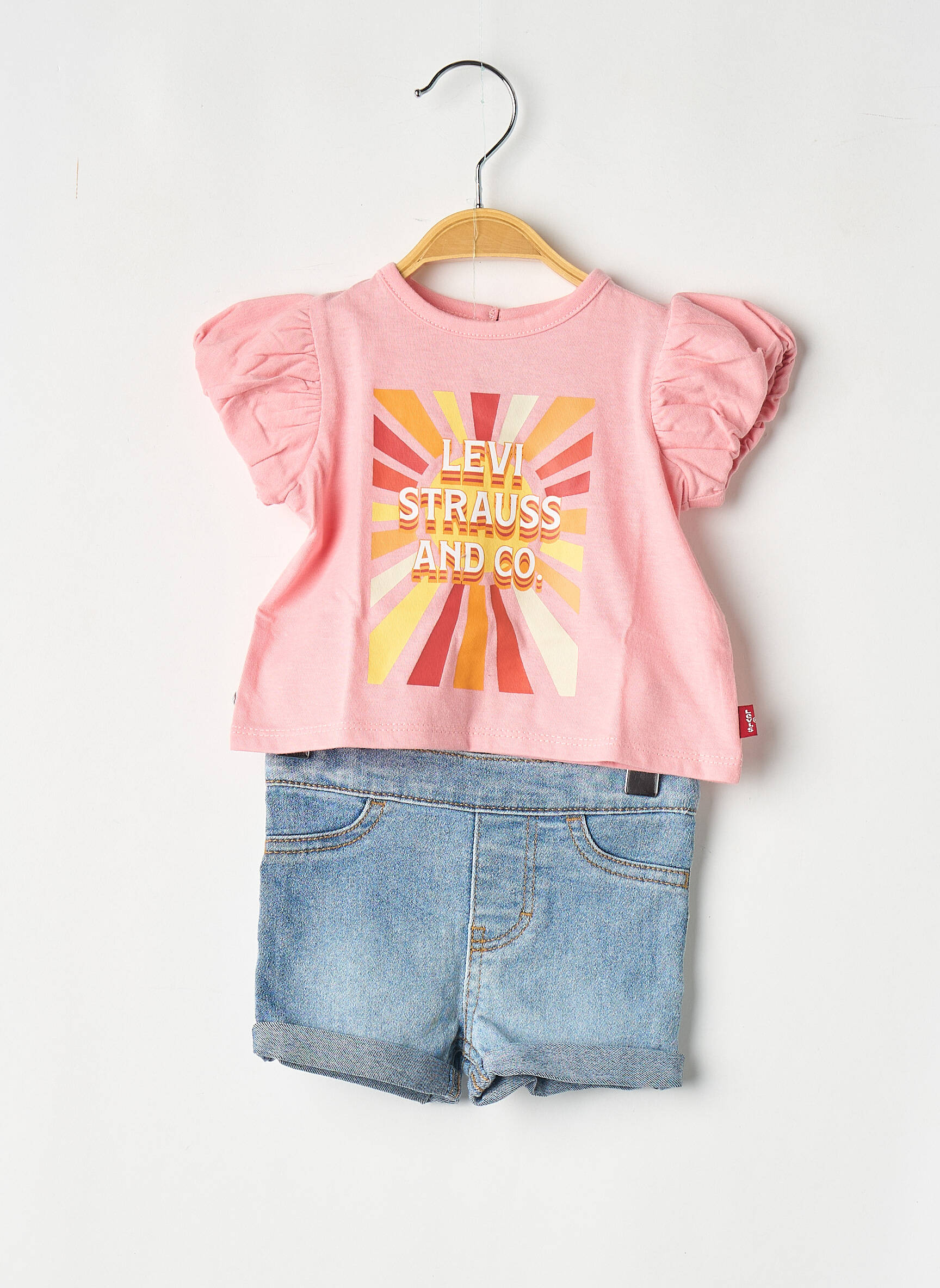 Set sus/jos roz LEVI'S fată