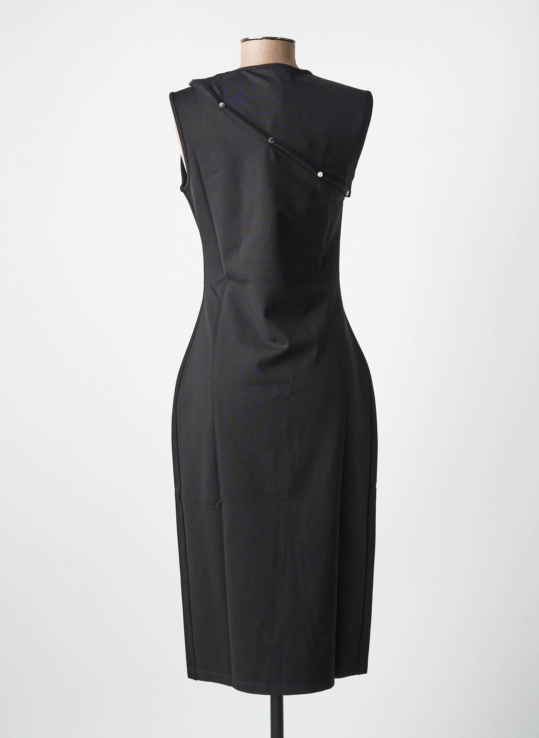 Rochie midi negru SAMSOE & SAMSOE femeie