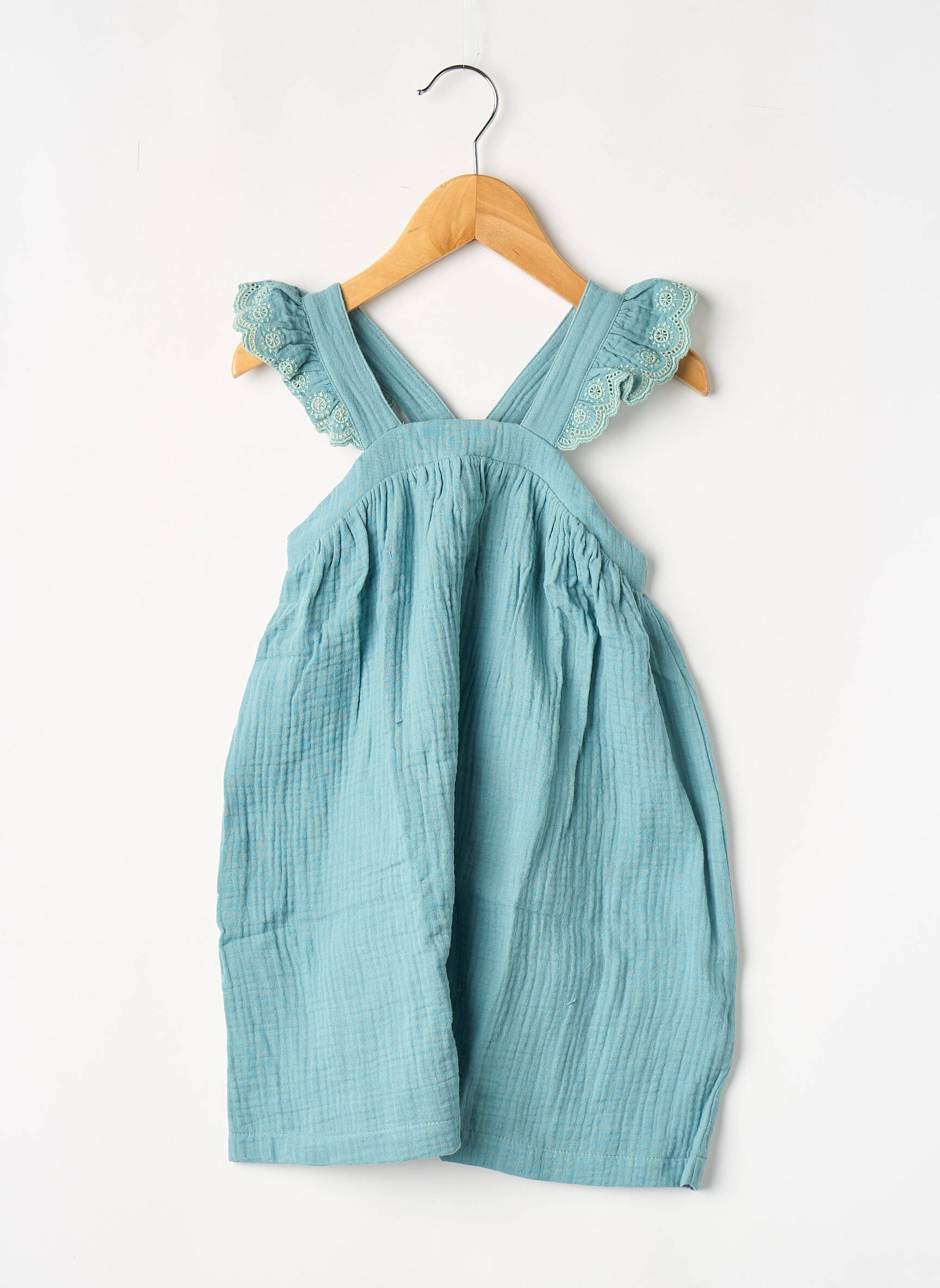 Rochie scurtă verde LA PETITE COLLECTION fată