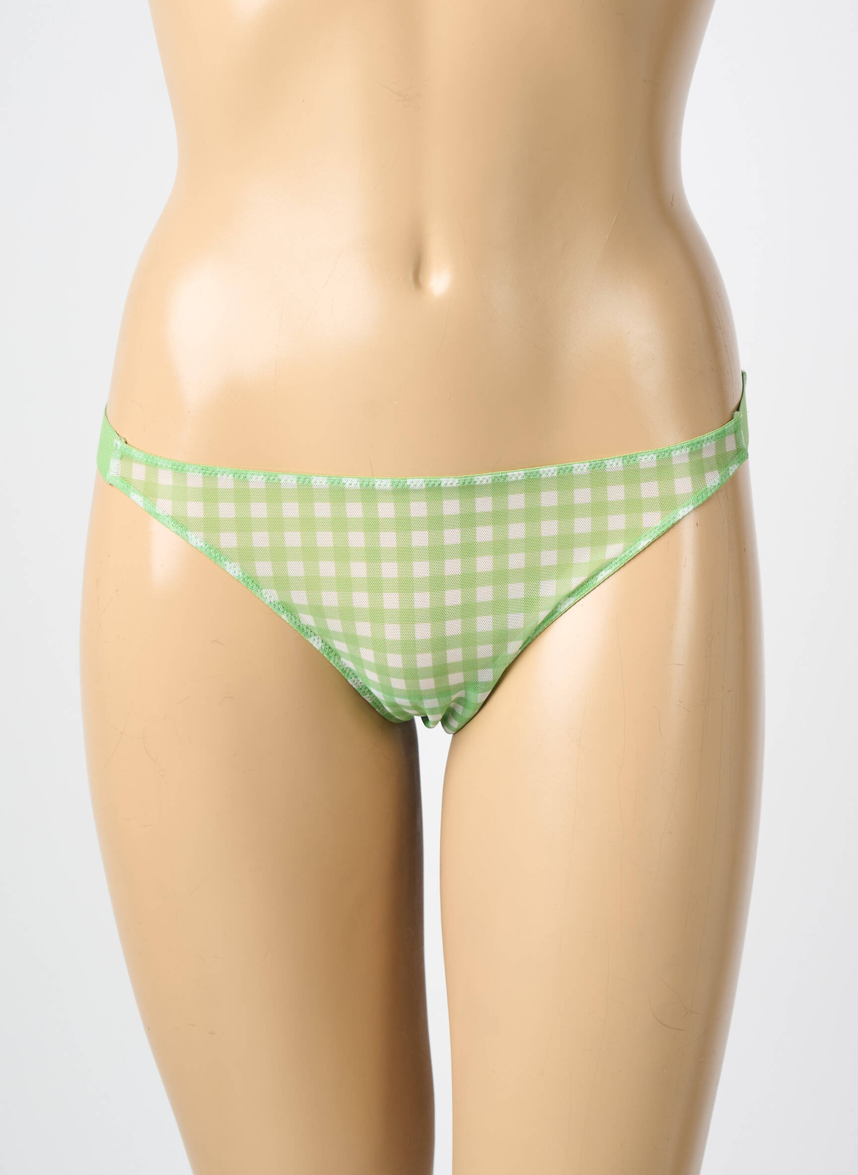 Chilot țesătură tulle verde ICONE femeie